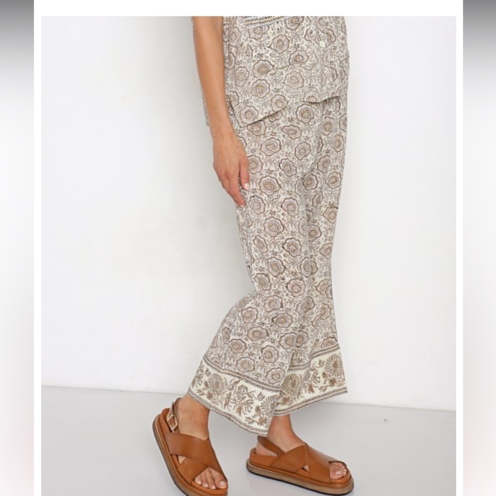 Cleobella Ares Pants Mystic Block Print medium